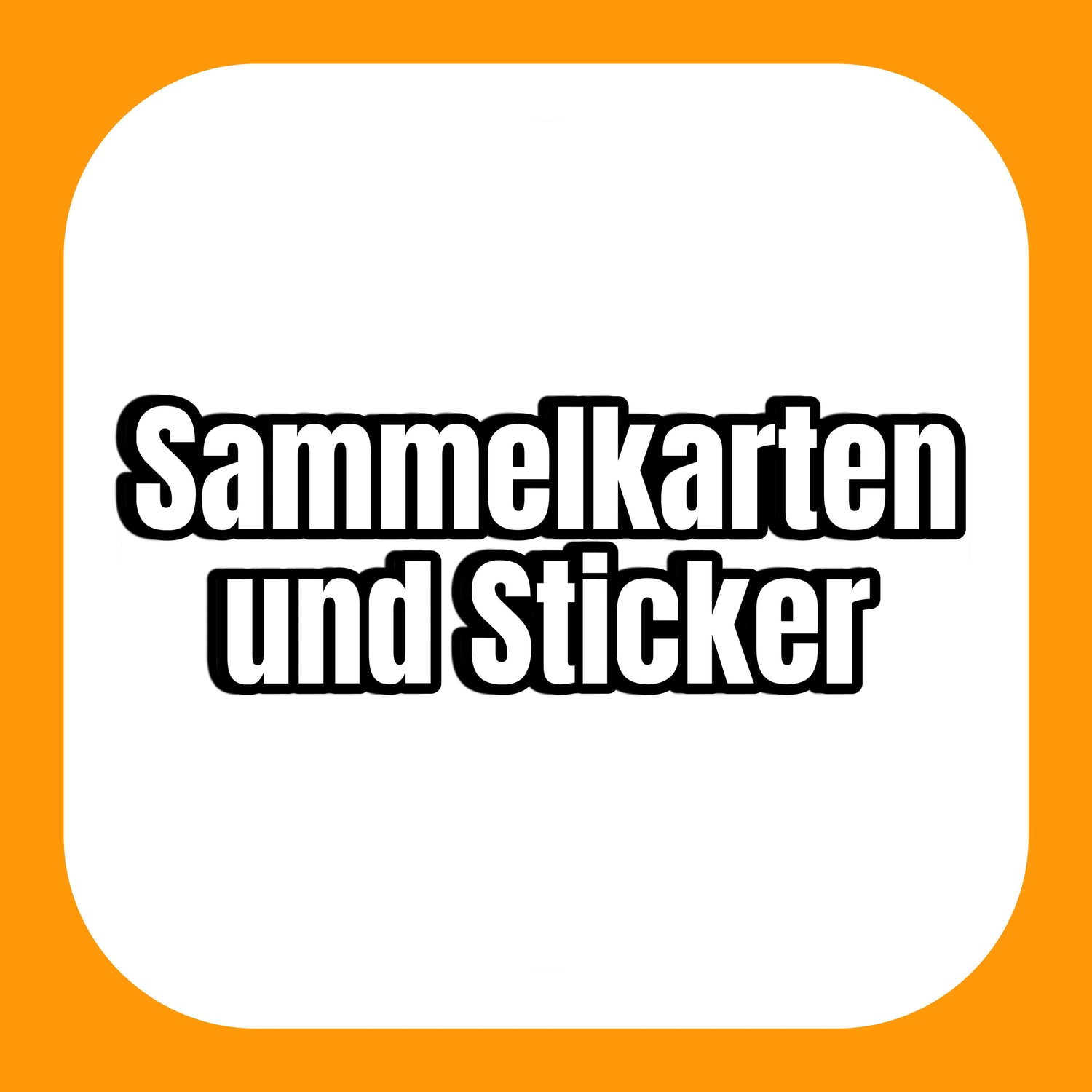 Sammelkarten und Sticker