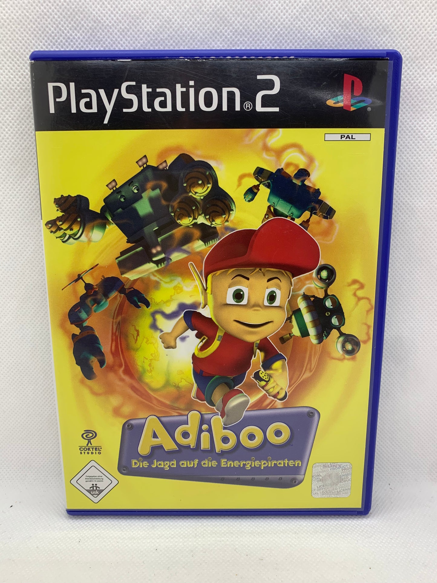 Playstation 2 Adiboo die Jagd auf die Energiepiraten