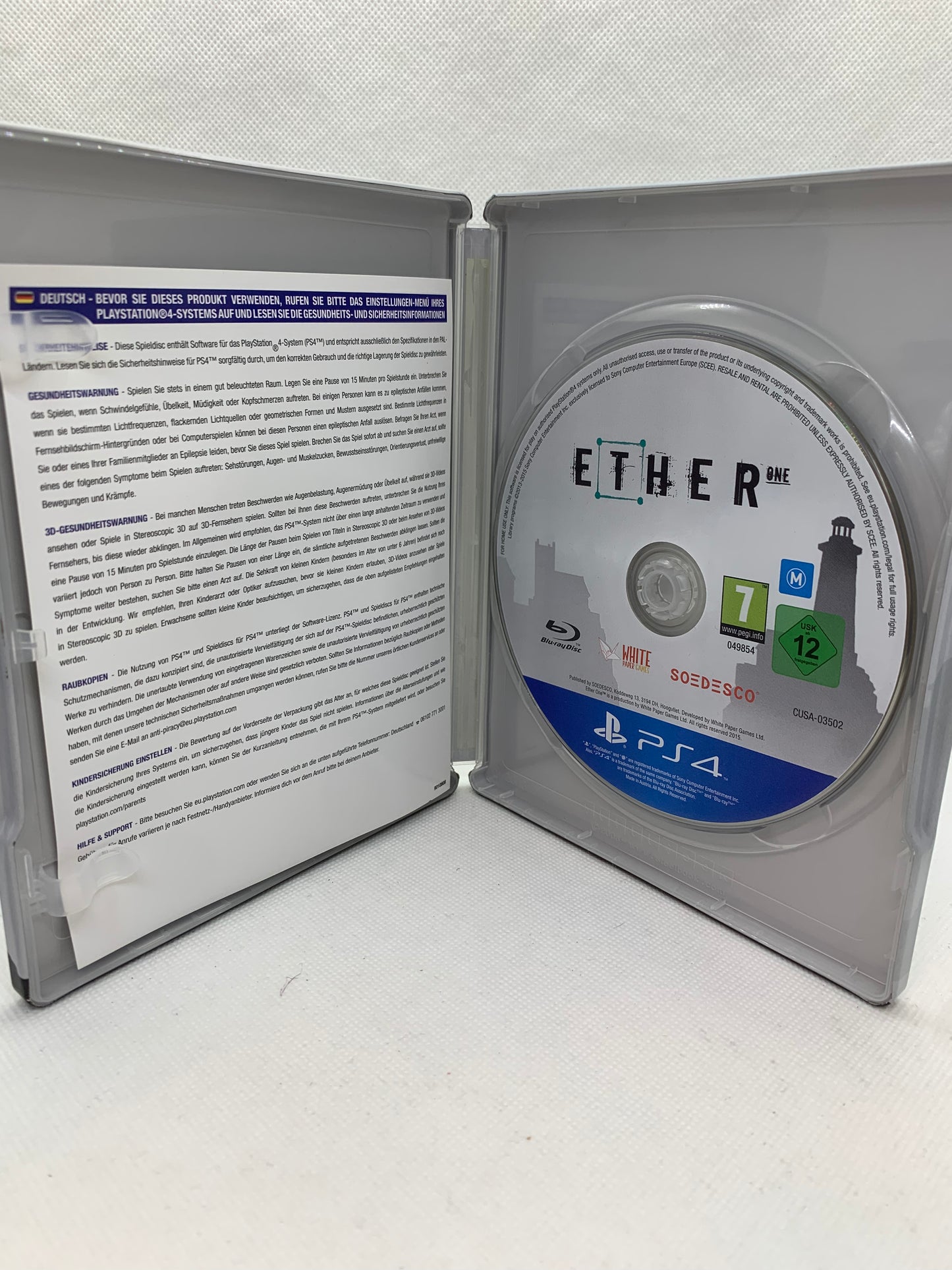 Playstation 4 Ether One Limited Edition