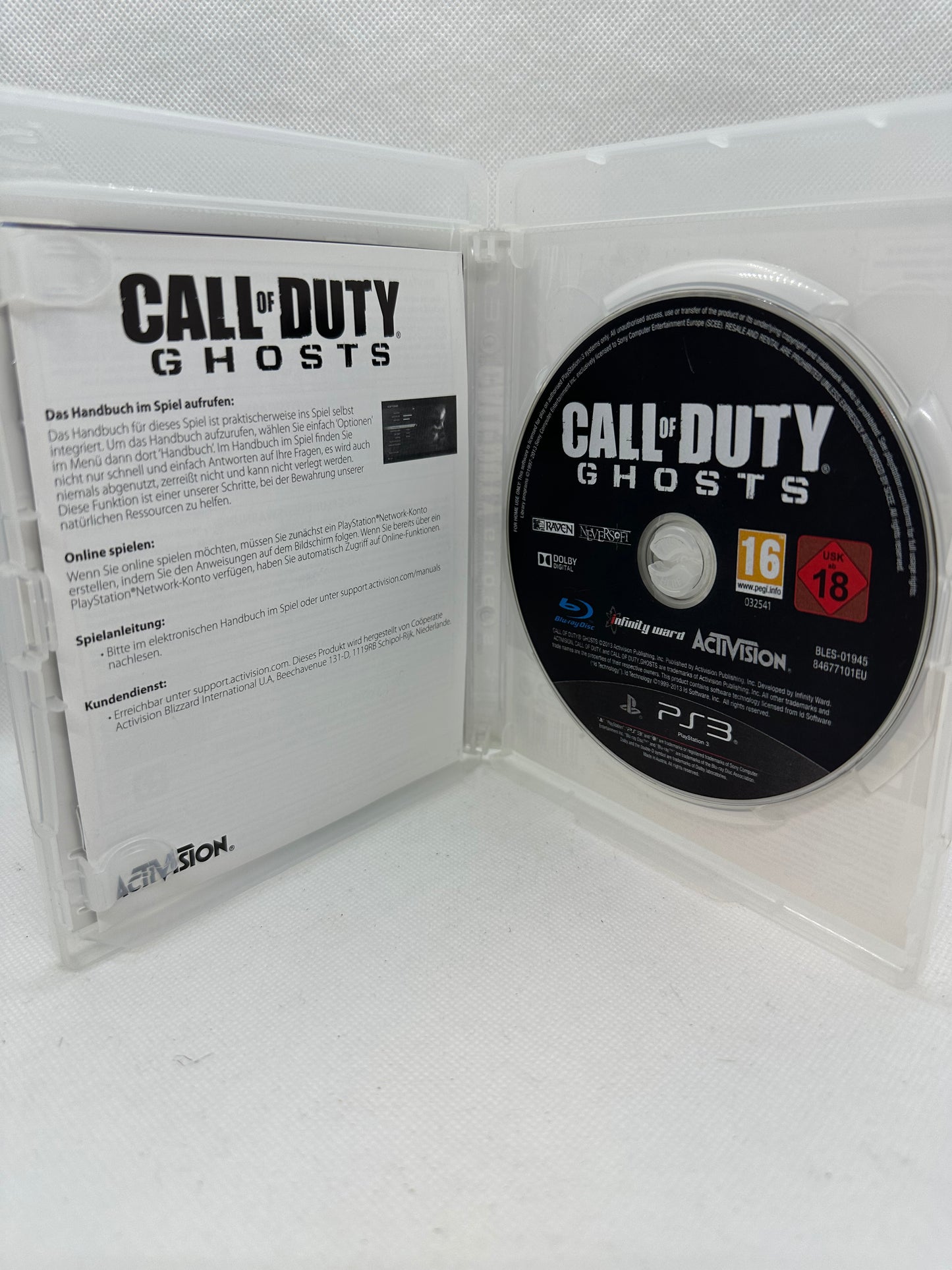 Playstation 3 Call of Duty Ghosts