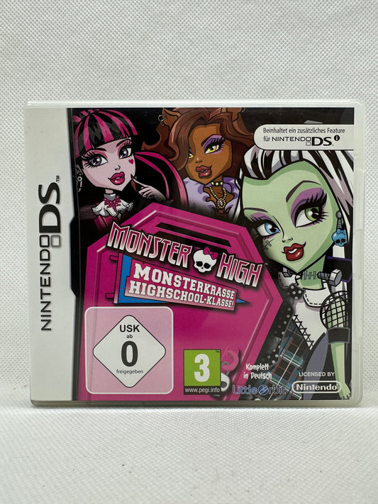 Nintendo DS Monster High *Monsterkrasse Highschool-Klasse!*