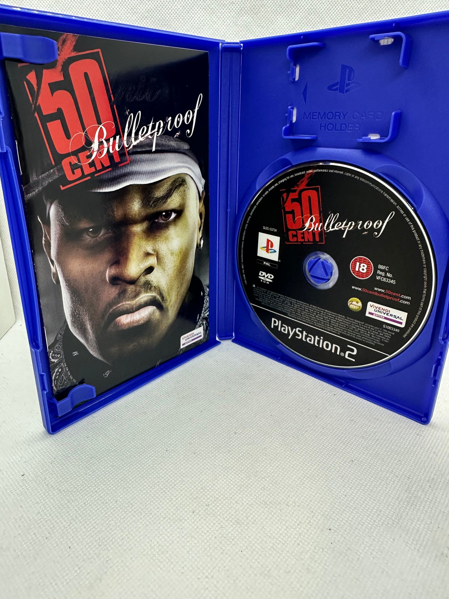 Playstation 2 50 Cent Bulletproof