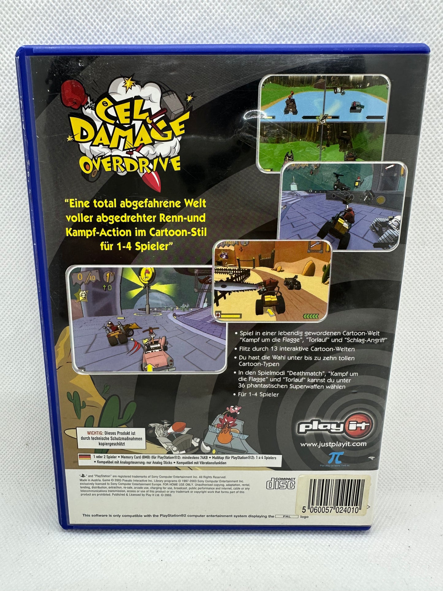 Playstation 2 *Cel Damage Overdrive*