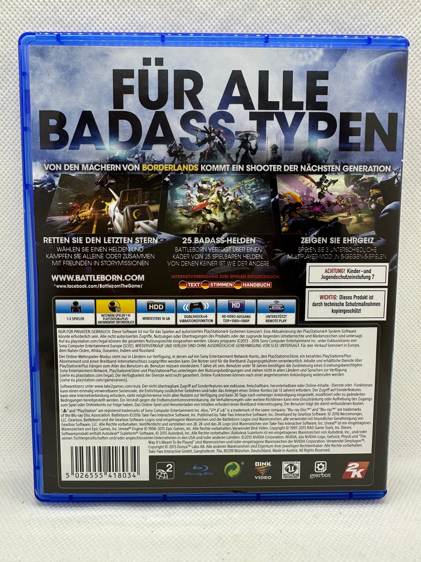 Playstation 4 *Battleborn*